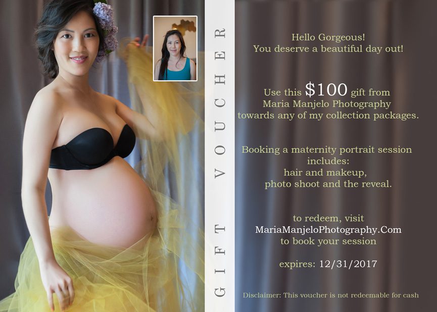 New Jersey Maternity Photographer voucher